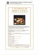 3 Settimana Musica Antica